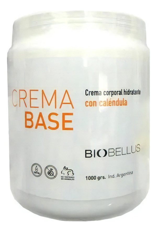 Crema Base Para Masajes Sin Fragancia - Biobellus 1kg