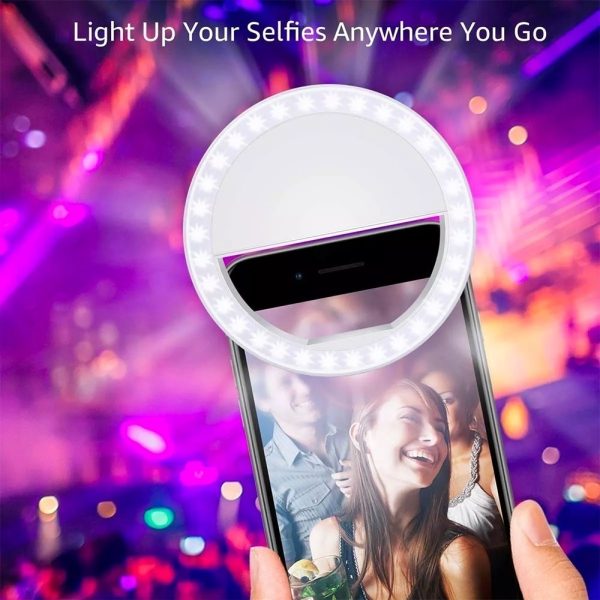 Aro De Luz Led Celular Selfies Tablet Usb Anillo 8.5cm - Image 11