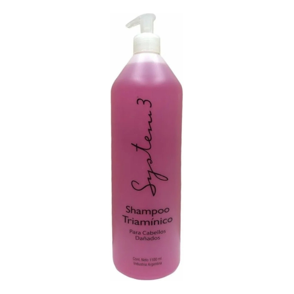 Shampoo Triaminico System 3 Cabellos Secos Y Dañados X1100ml