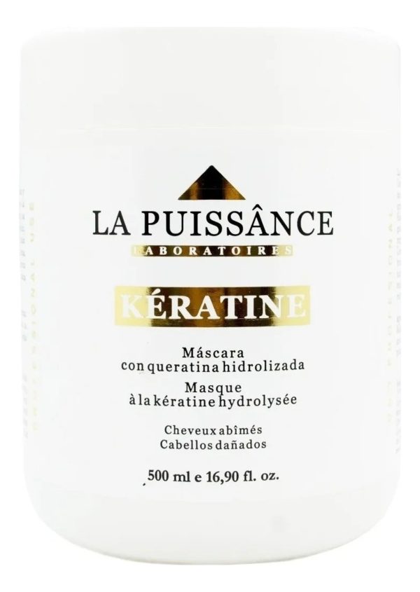 La Puissance Keratina Anti Frizz Máscara Pelo Dañado X 500ml