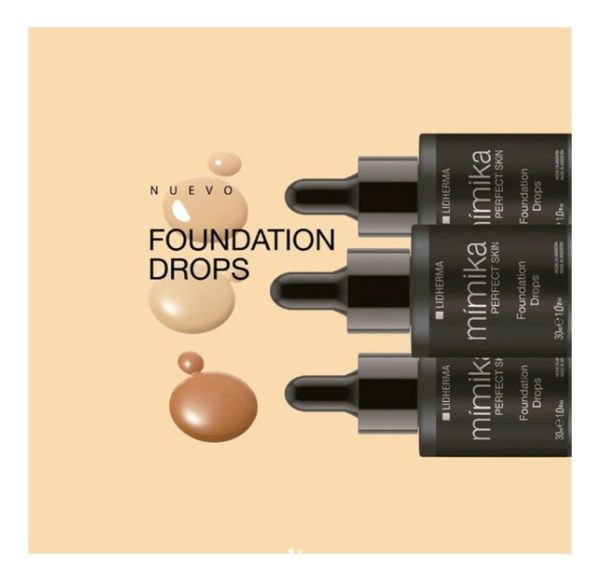 Mimika Perfect Skin Foundation Drops Base Liquida Lidherma - Image 2