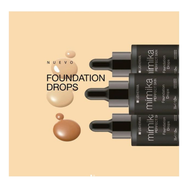 Mimika Perfect Skin Foundation Drops Base Liquida Lidherma - Image 2