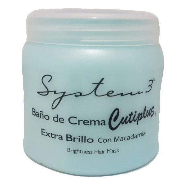 Baño De Crema System 3 Cutiplus Extra Brillo X 250g
