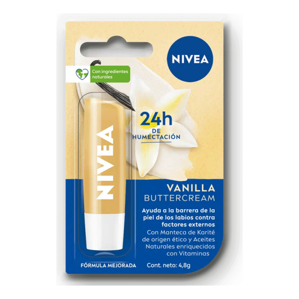 Protector Labial Humectante 24h Vainilla Buttercream X 4,8gr