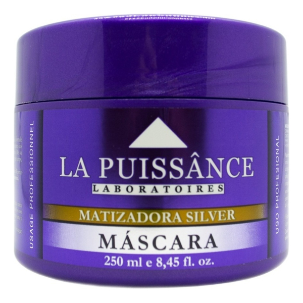 La Puissance Máscara Matizadora Silver Cabello Rubio X 250ml