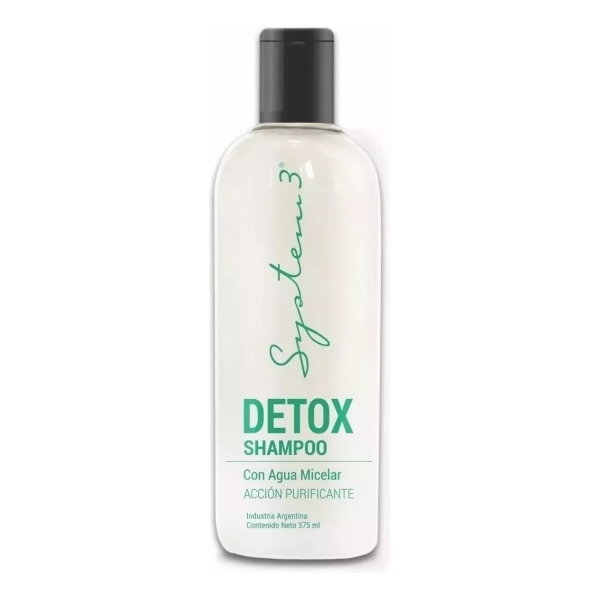 Shampoo Detox Con Agua Micelar X 375ml System-3