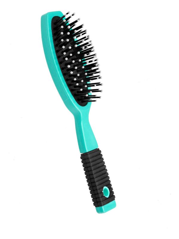 Cepillo Neumático Mango Goma Púa Plast Peq Eurostil 50558/99