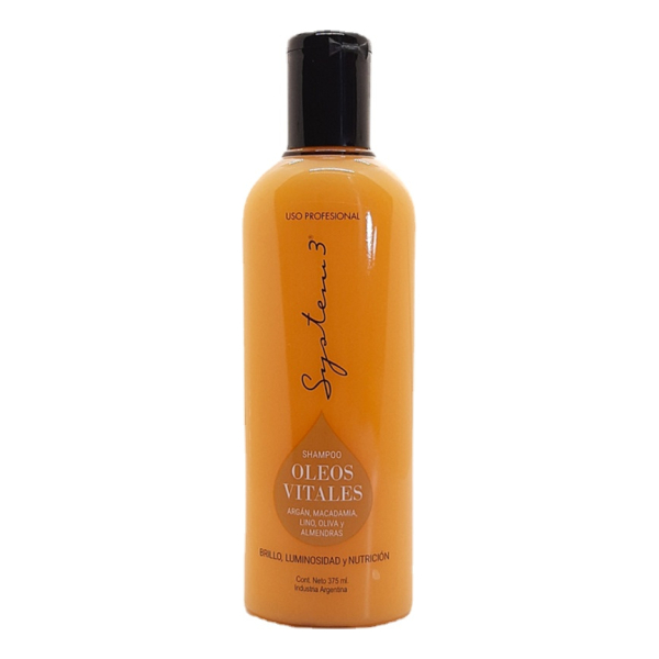 Shampoo Oleos Vitales X375ml System 3