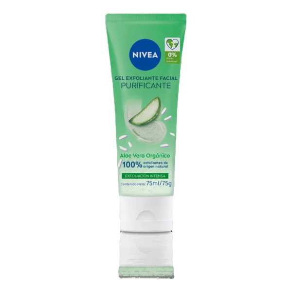 Nivea Gel Exfoliante Facial Purificante Aloe Vera X 75ml/75g