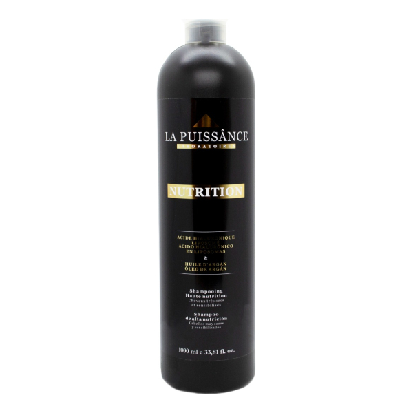 La Puissance Nutrition Shampoo De Argán Cabello Seco 1000ml