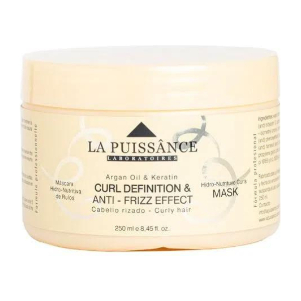 La Puissance Máscara Nutritiva De Rulos Anti-frizz X 250ml