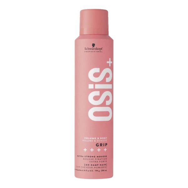 Schwarzkopf Osis+ Grip Mousse X 200 Ml Fijacion Extra Fuerte