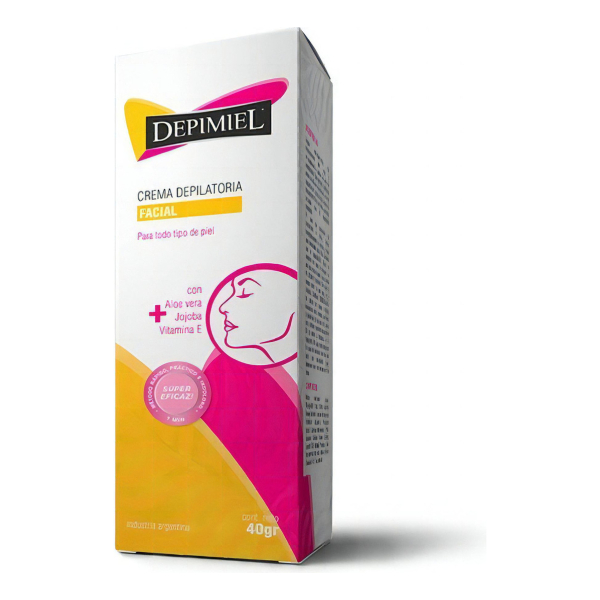 Crema Depilatoria Facial Piel Aloe Jojoba Depimiel X40gr