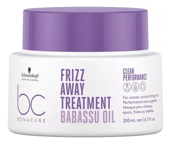 Schwarzkopf Tratamiento Frizz Away Babassu Oil 200ml Rulos