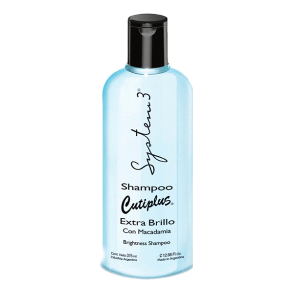 Shampoo System 3 Cutiplus X 375ml Extra Brillo Fortalecedor