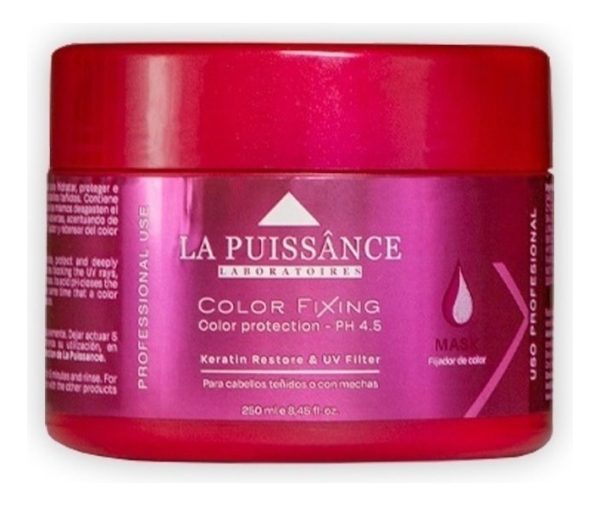 La Puissance Fijador De Color Máscara Cabello Teñido X 250ml