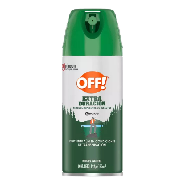 Off! Extra Duración Spray Verde 12 Horas X 142gr/170cm3