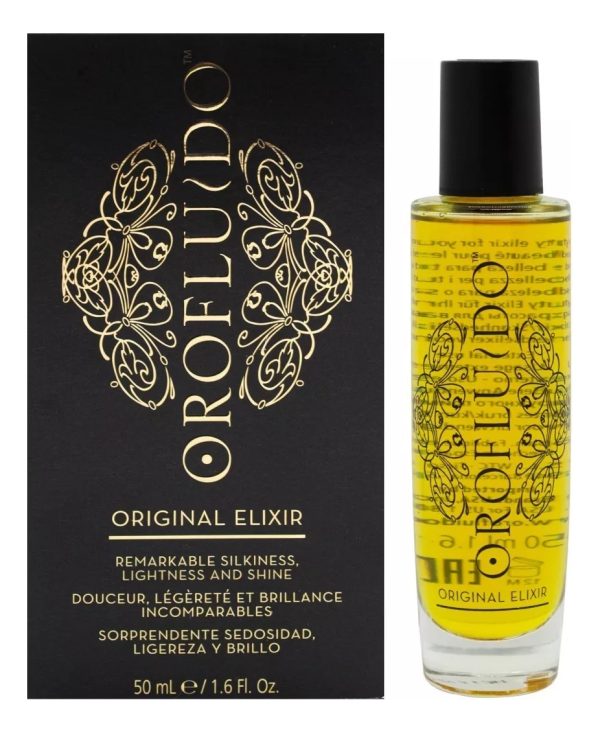 Oro Fluido De Revlon Asia Elixir Serum Aceite Argan 50 Ml