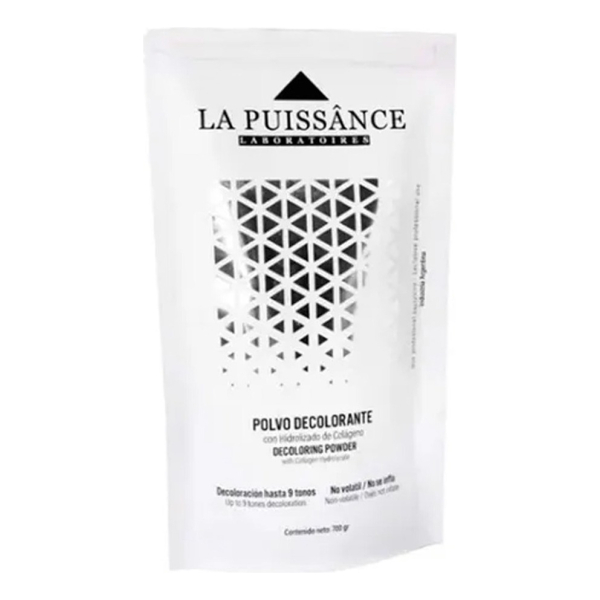 La Puissance Polvo Decolorante X700g Hasta 9 Tonos Colágeno