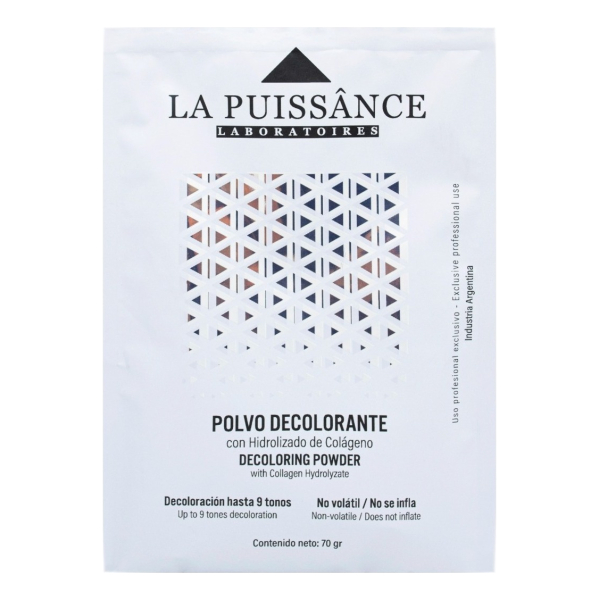 Polvo Decolorante 9 Tonos La Puissance Colágeno X 70g