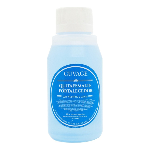 Cuvage Quitaesmalte Fortalecedor Uñas Manicuria Calcio 100ml