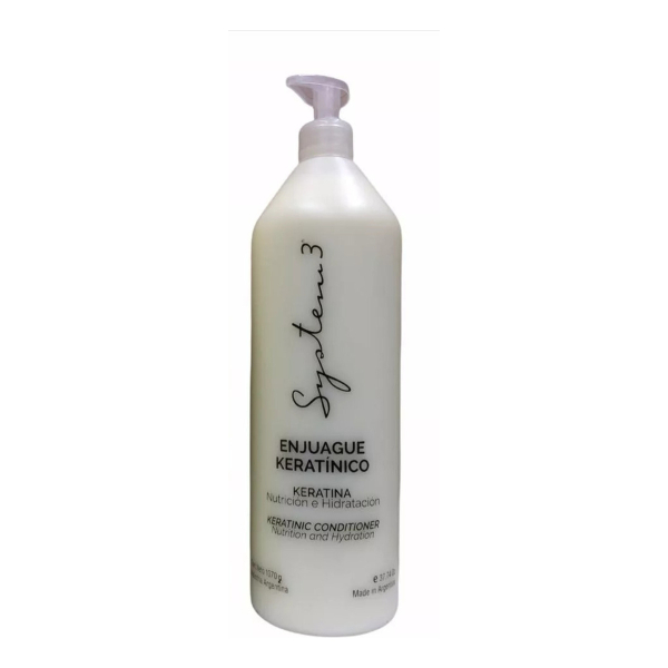 Acondicionador Enjuague Keratinico System 3 Nutritivo X1070g