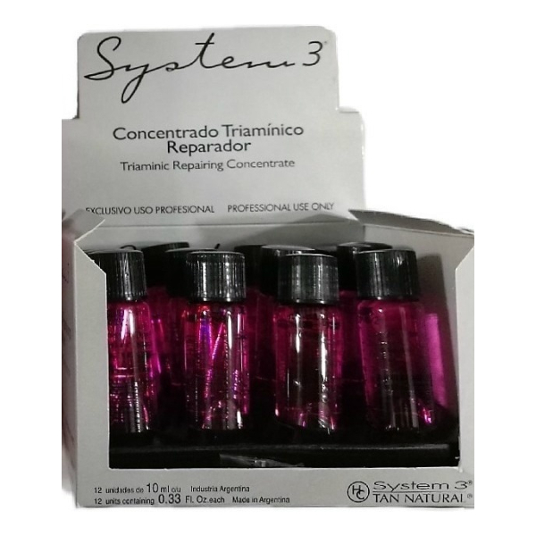 System 3 Ampolla Concentrado Triaminico Reparador 12x10ml - Image 2
