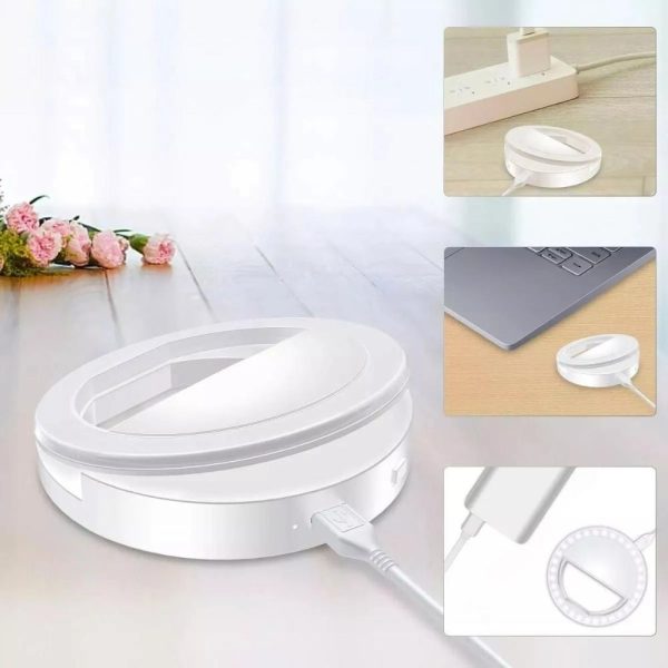 Aro De Luz Led Celular Selfies Tablet Usb Anillo 8.5cm - Image 10