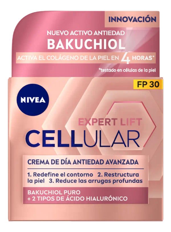Crema Facial Día Antiedad Nivea Cellular Lift Expert 50ml51g