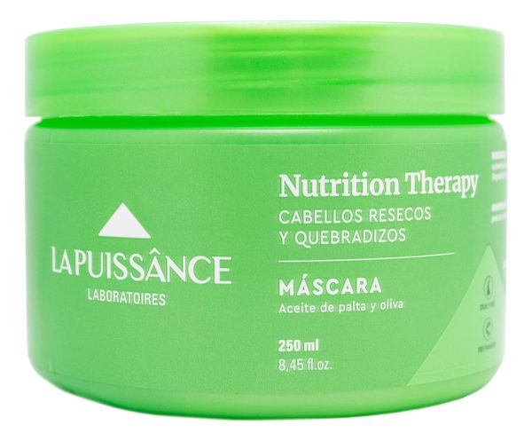 La Puissance Aceite De Palta Y Oliva Máscara Nutrición 250ml
