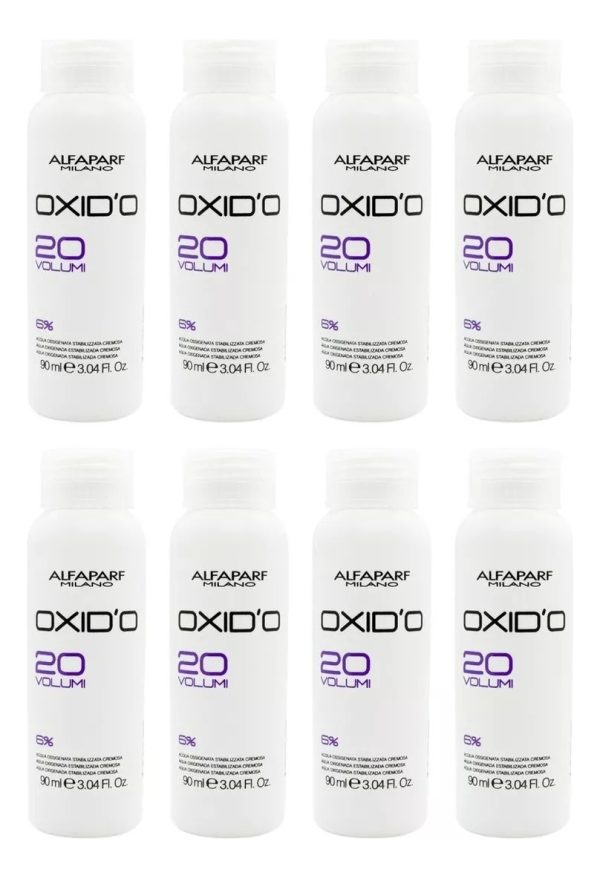 Alfaparf Oxidante X8 Uni Volúmenes A Elección 90ml P/tintura