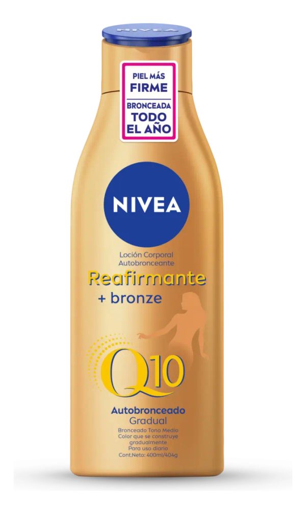 Crema Corporal Autobronceante Nivea Q10 Reafirma 400ml/404g