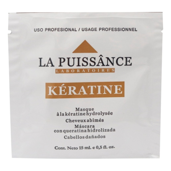 La Puissance Keratina Anti Frizz Máscara Reparación X 15ml