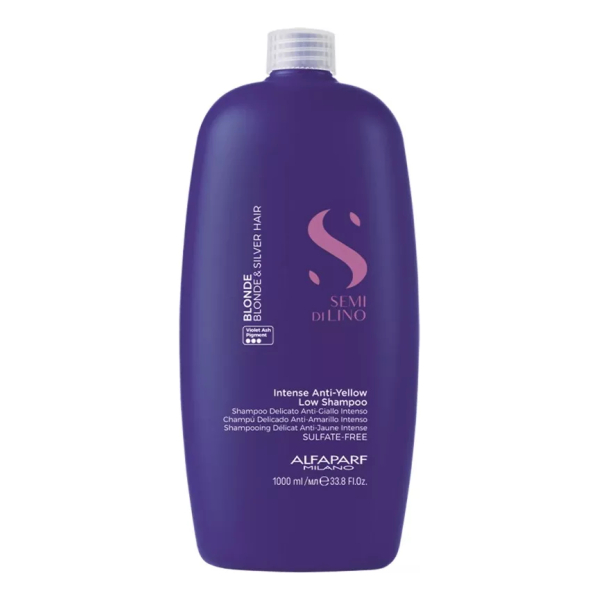 Shampoo Alfaparf Intense Anti Yellow Low 1000ml Sulfate Free