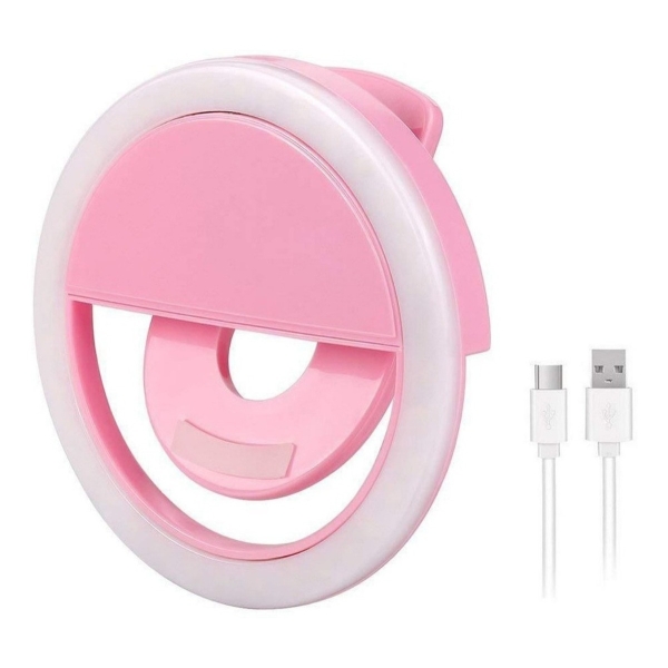 Aro De Luz Led Celular Selfies Tablet Usb Anillo 8.5cm - Image 13