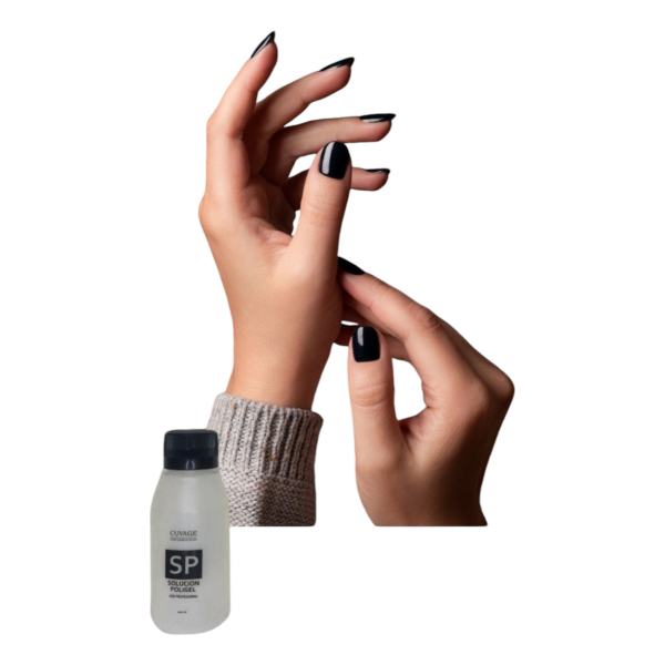 Solucion Para Poligel X 120 Ml Manicuria Cuvage Profesional