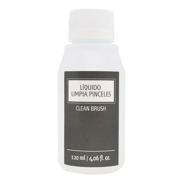Cuvage Líquido Limpiador De Pincel Manicuría 120ml Esculpida