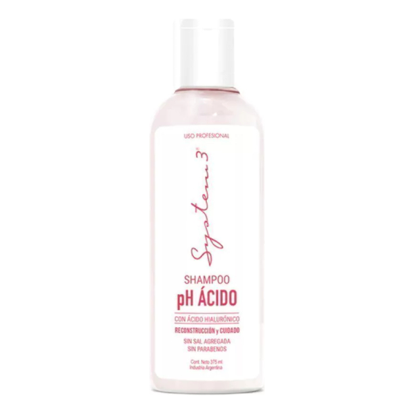 Shampoo Ph Ácido Con Ácido Hialuronico Sin Tacc - System 3