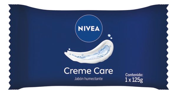 Nivea Jabón Humectante Creme Care 1x125g 24hs Hidratación