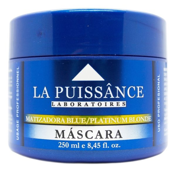 La Puissance Máscara Matizadora Blue Rubios Platinados 250ml
