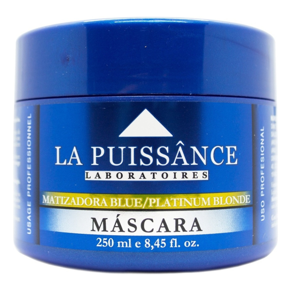 La Puissance Máscara Matizadora Blue Rubios Platinados 250ml