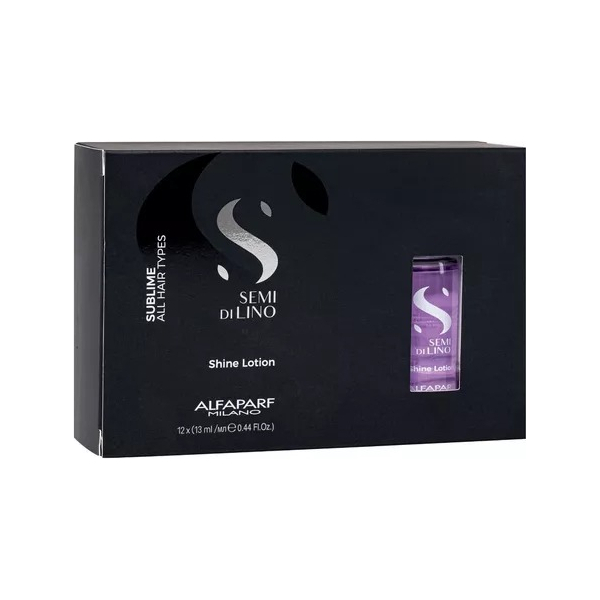 Ampollas Alfaparf Shine Lotion Semi Di Lino Sublime 12x13ml