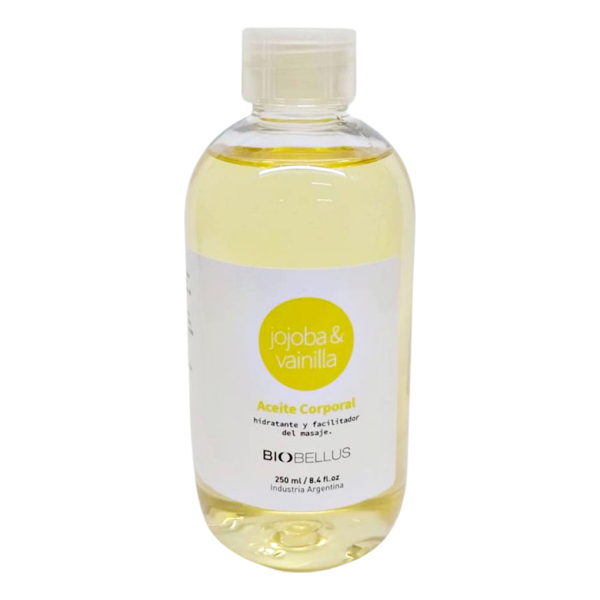 Aceite Para Masajes Jojoba Y Vainilla X 250 Ml Biobellus