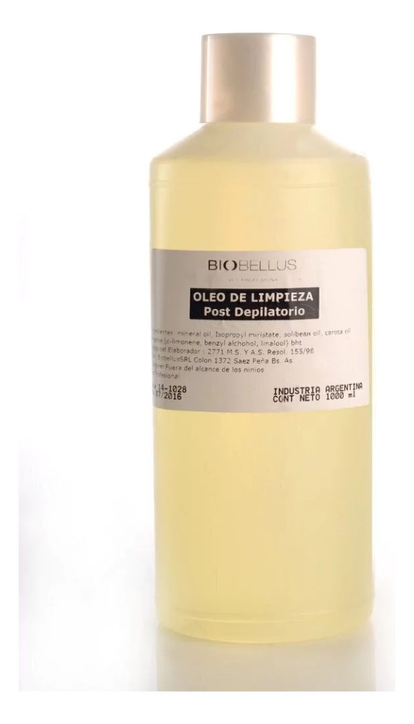 Oleo De Limpieza Post Depilatorio - Biobellus 1000ml