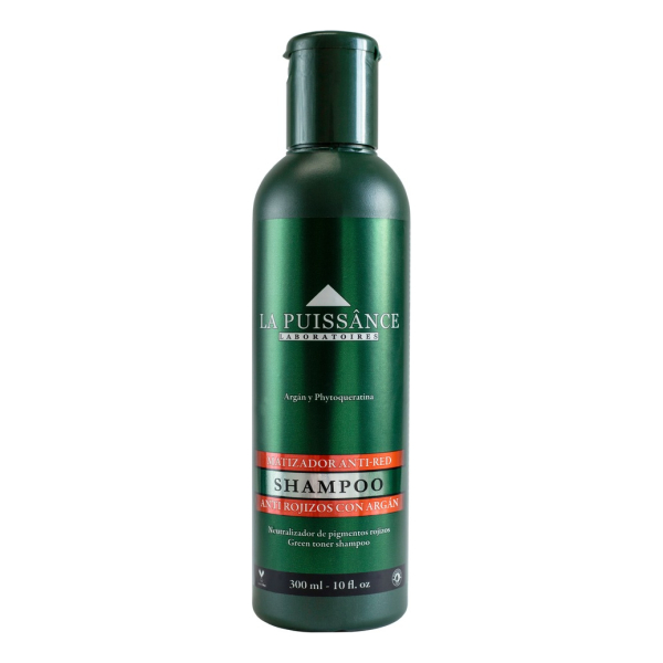 La Puissance Anti Red Shampoo Matizador Pelo Castaño 300ml