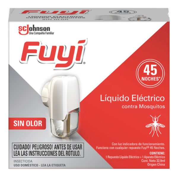 Sc Johnson Fuyi Líquido Eléctrico 45 Noches 32,9ml Dobl Acc