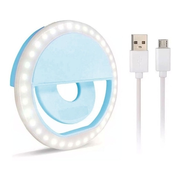 Aro De Luz Led Celular Selfies Tablet Usb Anillo 8.5cm - Image 12
