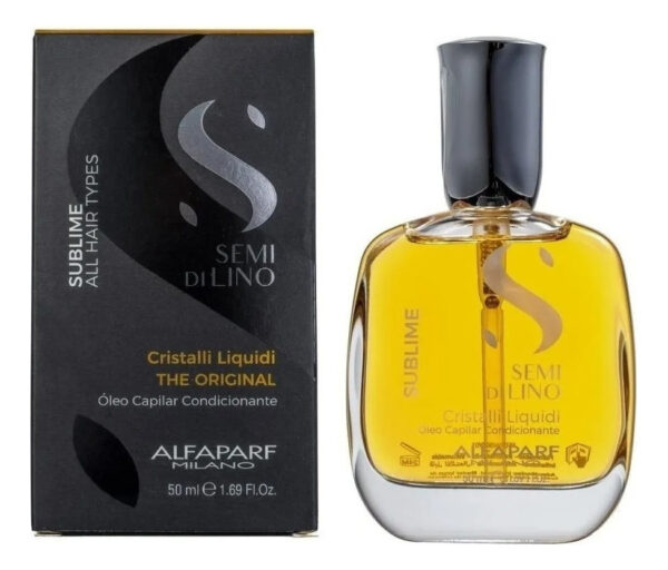Serúm Puntas Cristalli Liquidi Alfaparf Semi Di Lino 50 Ml