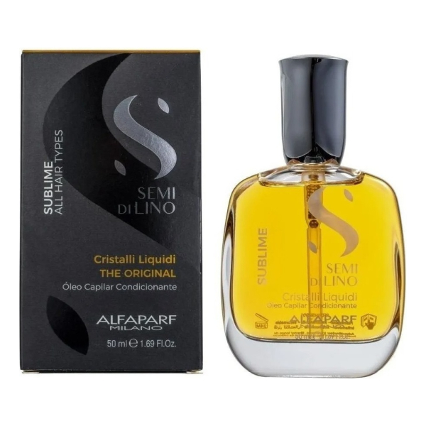 Serúm Puntas Cristalli Liquidi Alfaparf Semi Di Lino 50 Ml