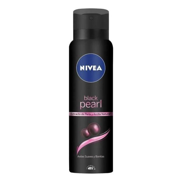 Antitranspirante Femenino Nivea Black Pearl X 150ml/90gr
